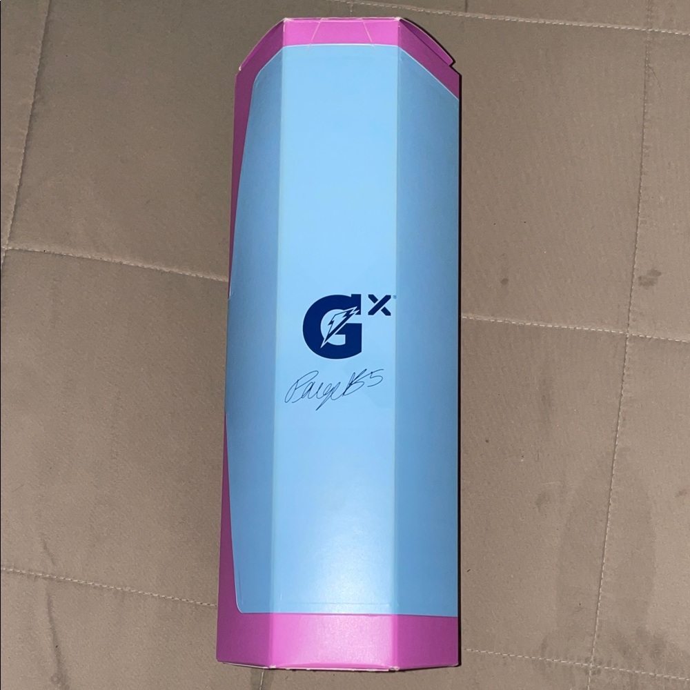 Gatorade X Paige Bueckers Collaboration Limited Edition Basket Water Bottle.